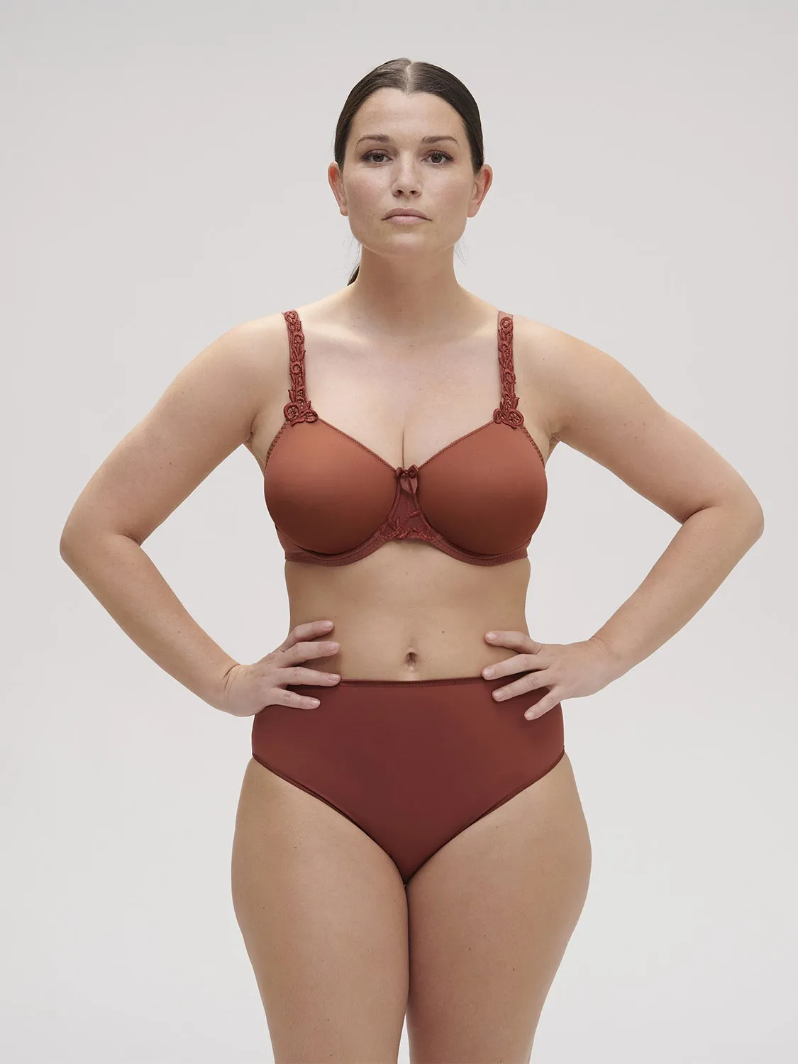 Andora Minimizer - Canyon Brown