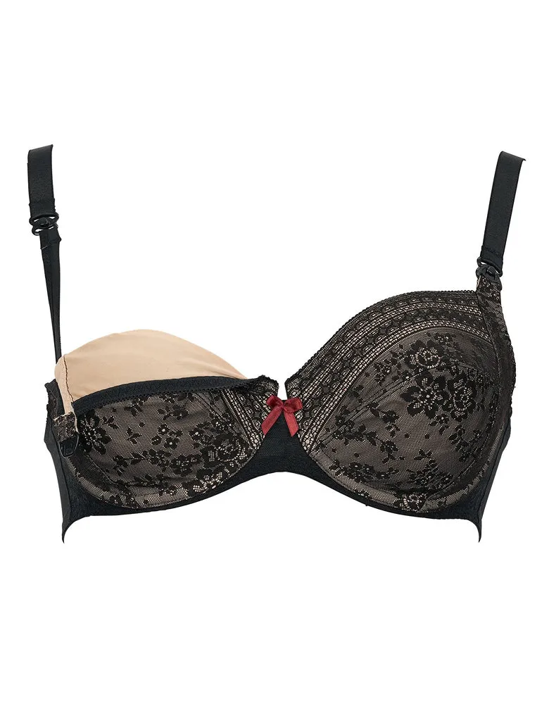 Anita 5053 Fleur Black Underwire Nursing Bra