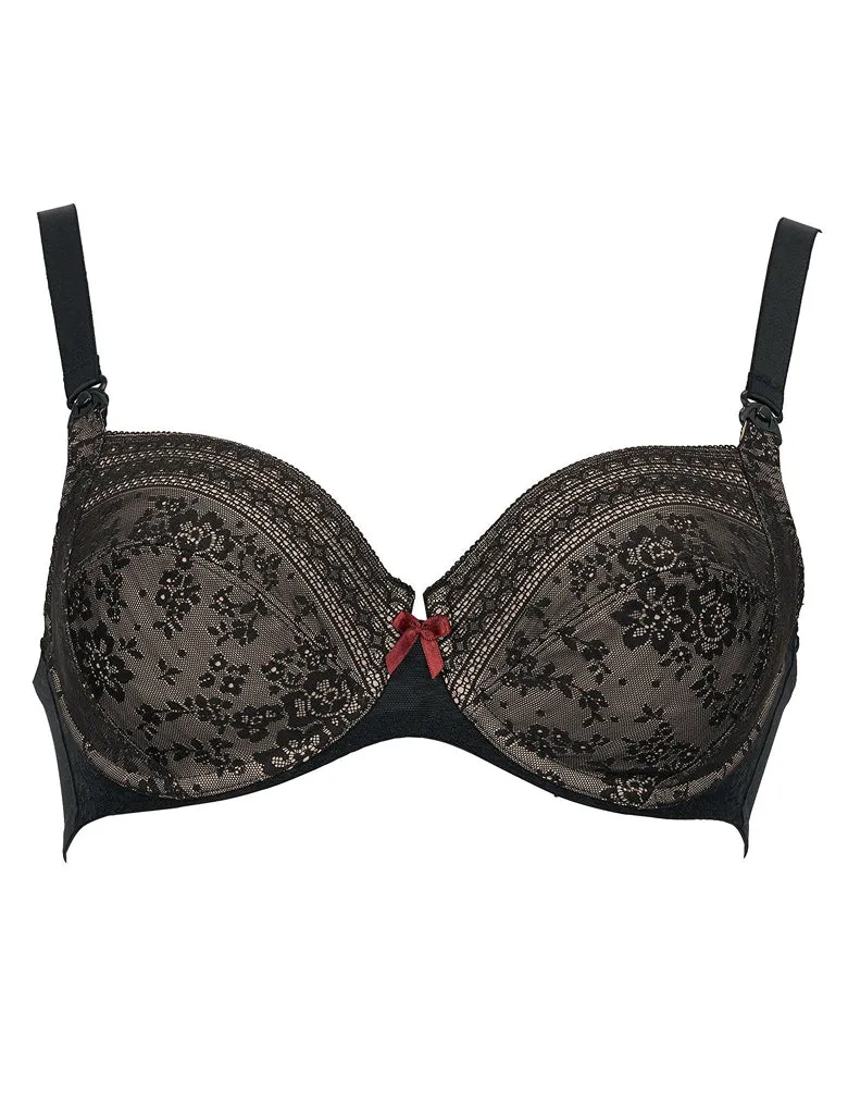 Anita 5053 Fleur Black Underwire Nursing Bra