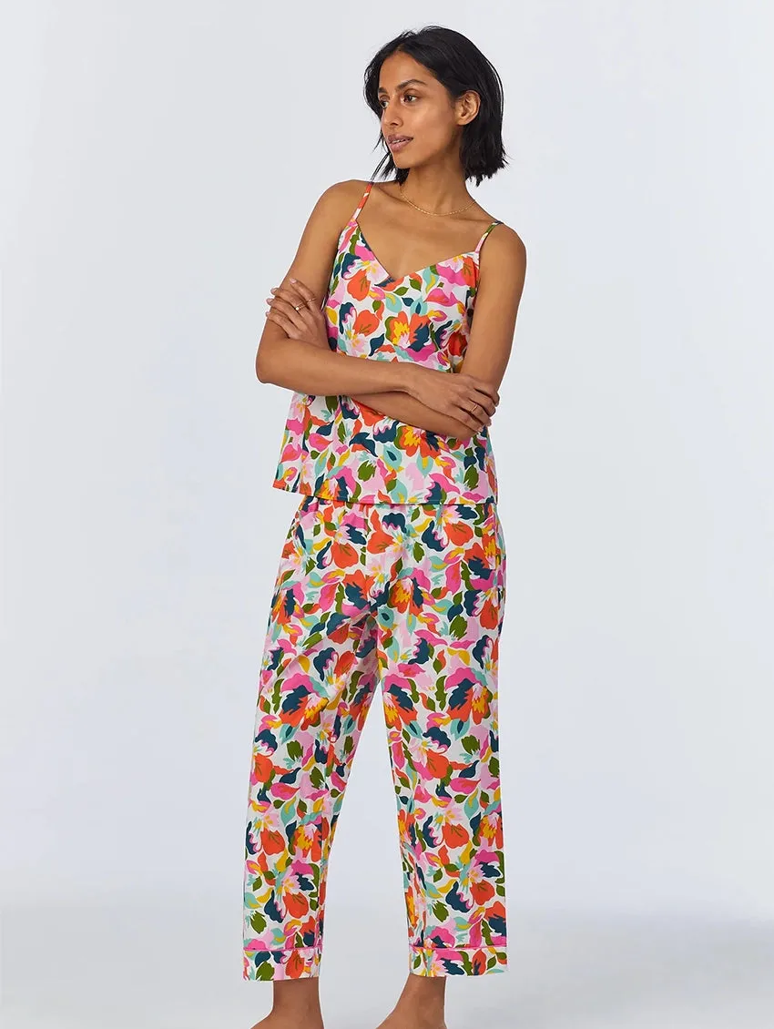 Bed Head Woven Cotton Cami and Cropped PJ Set