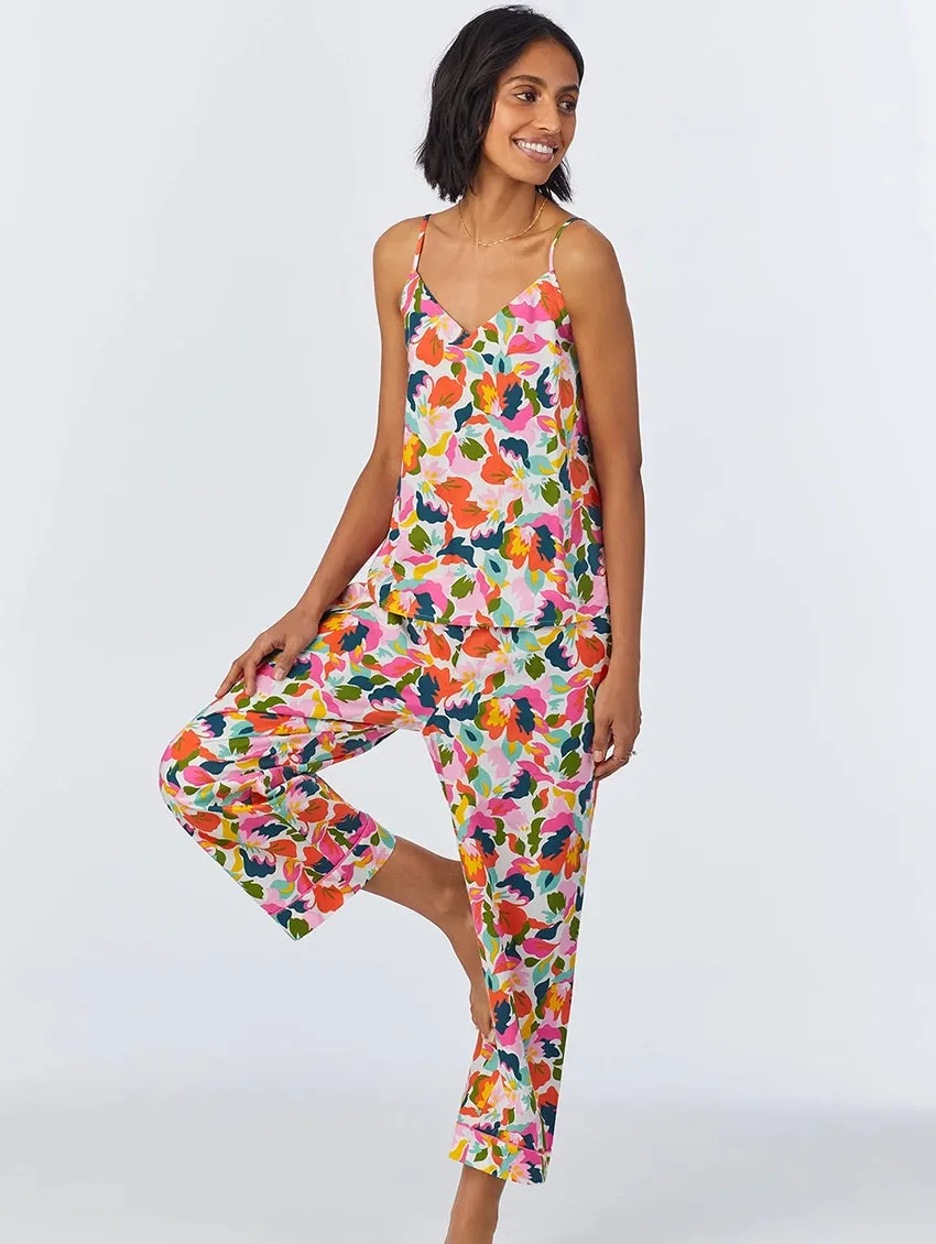 Bed Head Woven Cotton Cami and Cropped PJ Set