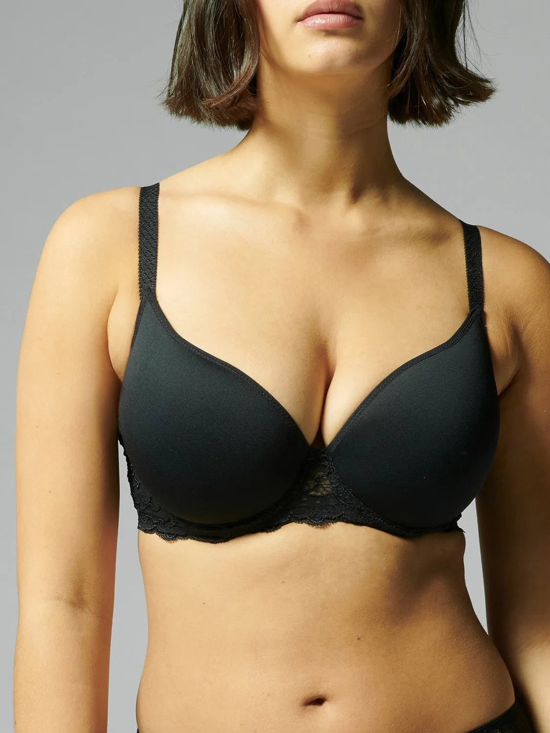Caresse 3D Plunge - Black