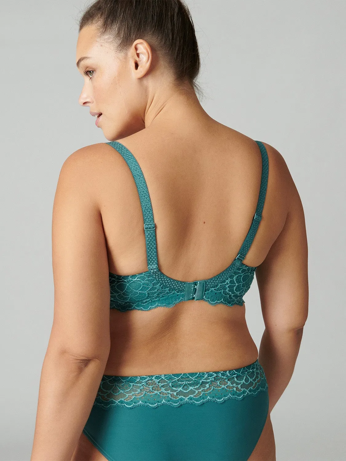 Caresse 3D Plunge - Boreal Green