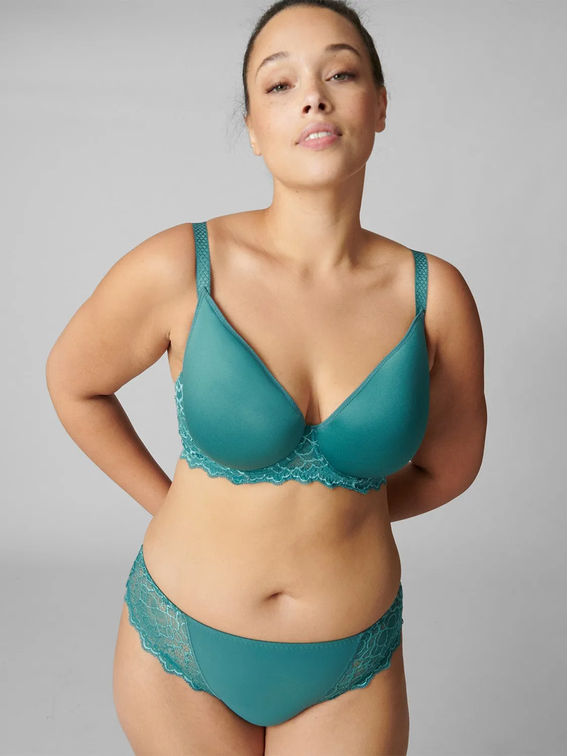 Caresse 3D Plunge - Boreal Green