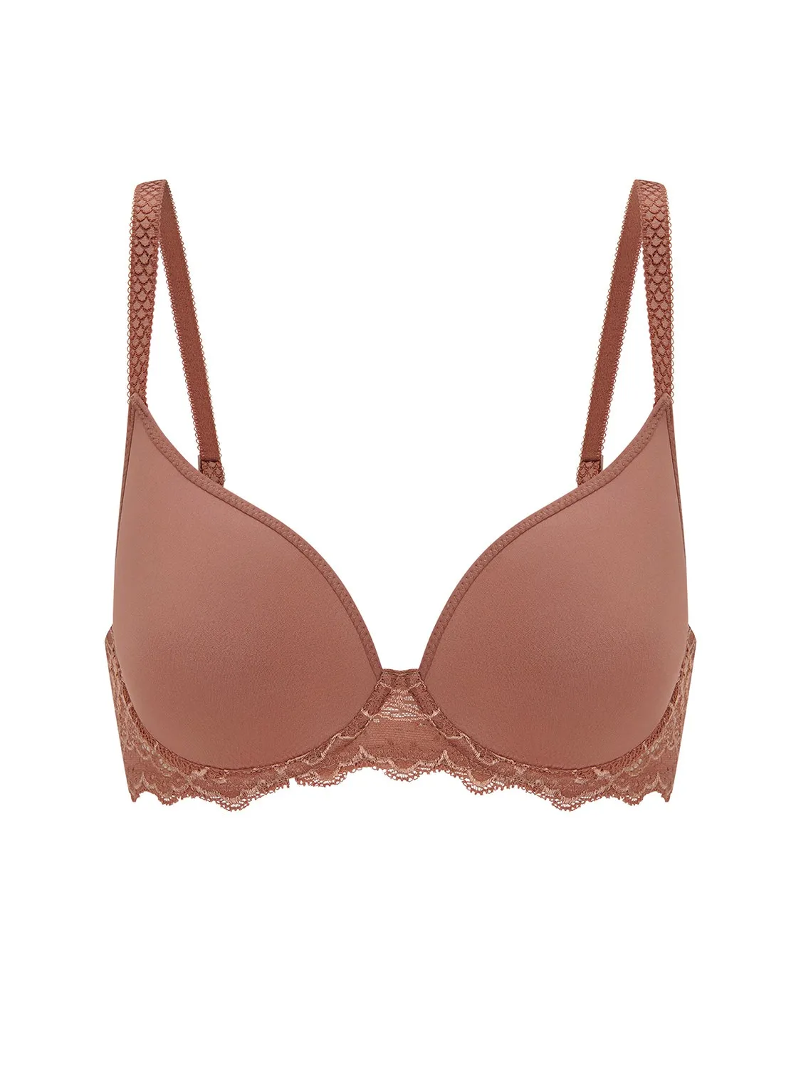 Caresse 3D Plunge - Coco Brown