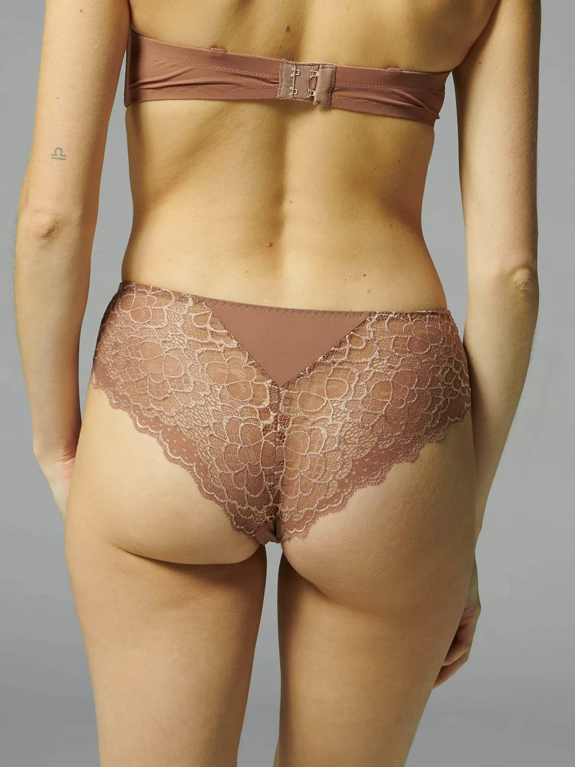 Caresse Boyshort - Coco Brown
