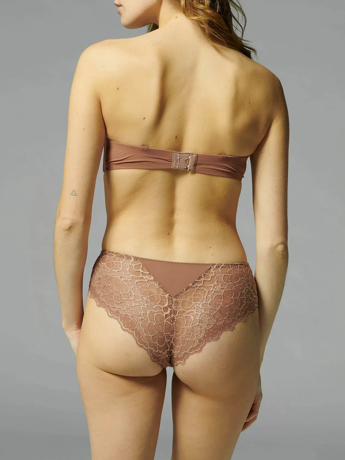 Caresse Boyshort - Coco Brown