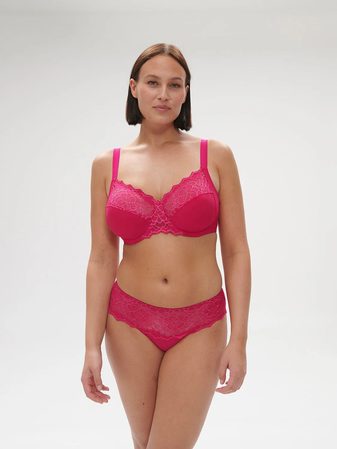 Caresse Boyshort - Teaberry Pink