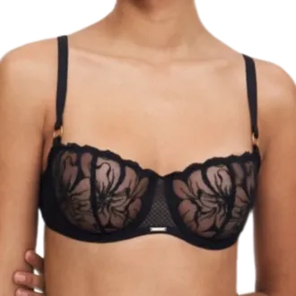 Chantelle Fleur Underwire Bra Black