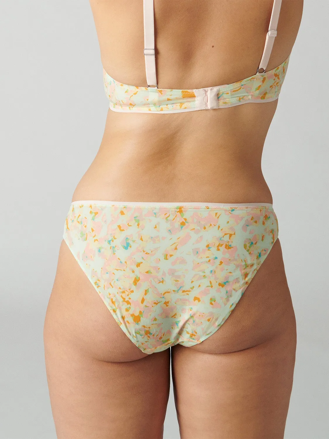 Charlotte Bikini - Terrazzo Print