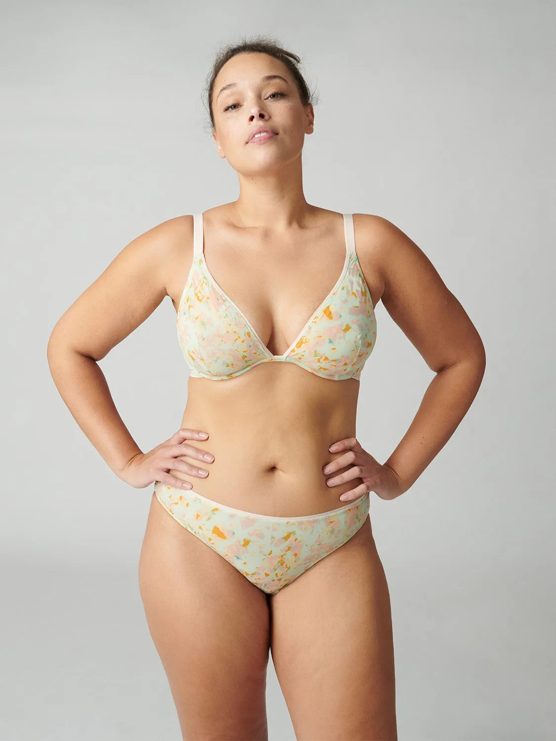 Charlotte Bikini - Terrazzo Print