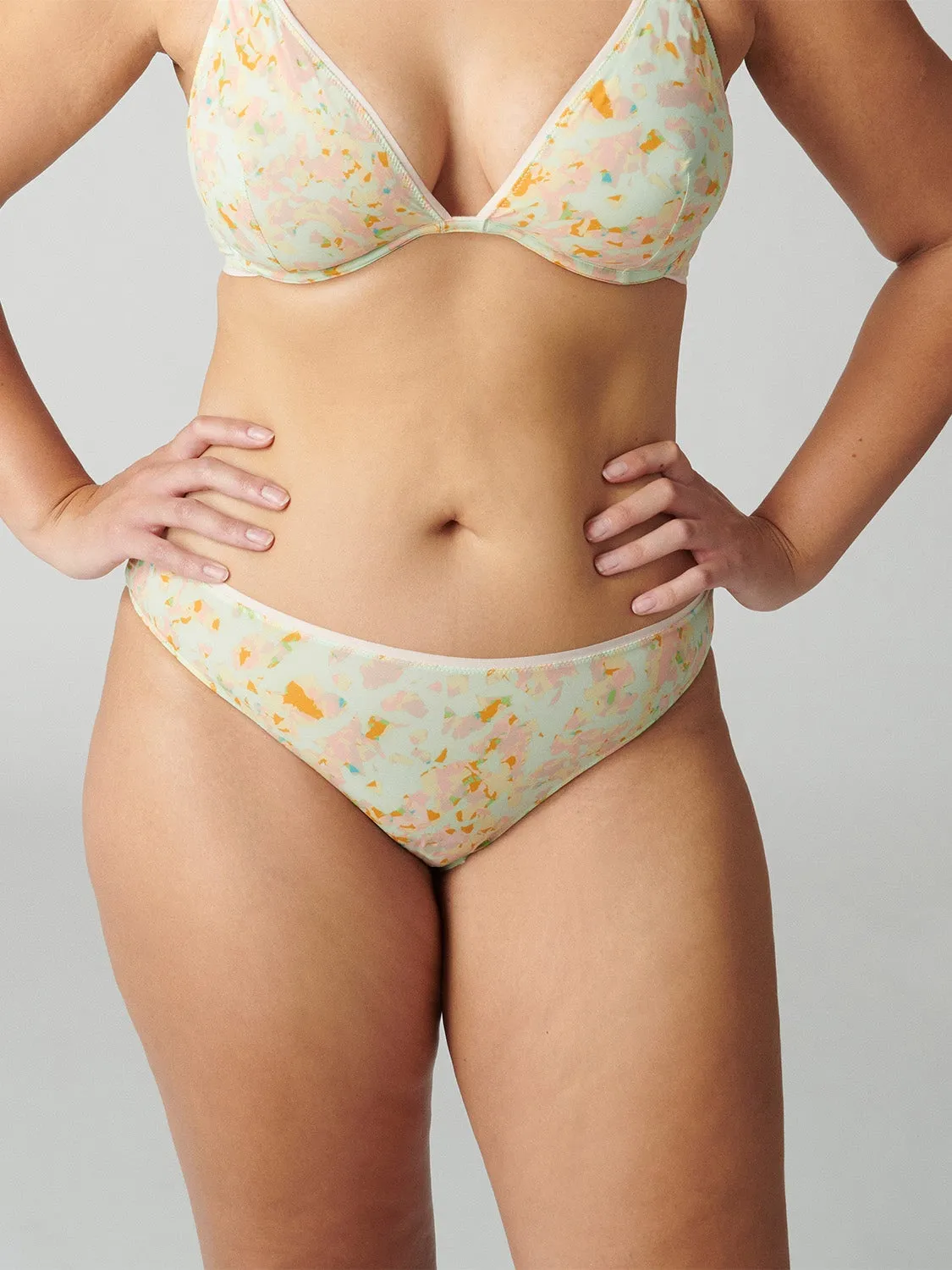 Charlotte Bikini - Terrazzo Print