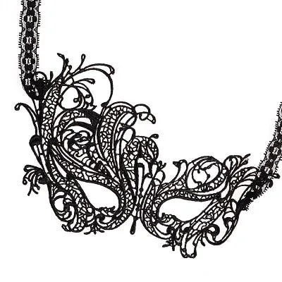 Cosplay Party Sexy Costumes Lingerie for Women Ladies Hollow Out Lace Party Nightclub Eye Mask Lace Mask Female Erotic Lingerie