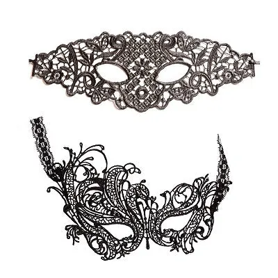 Cosplay Party Sexy Costumes Lingerie for Women Ladies Hollow Out Lace Party Nightclub Eye Mask Lace Mask Female Erotic Lingerie