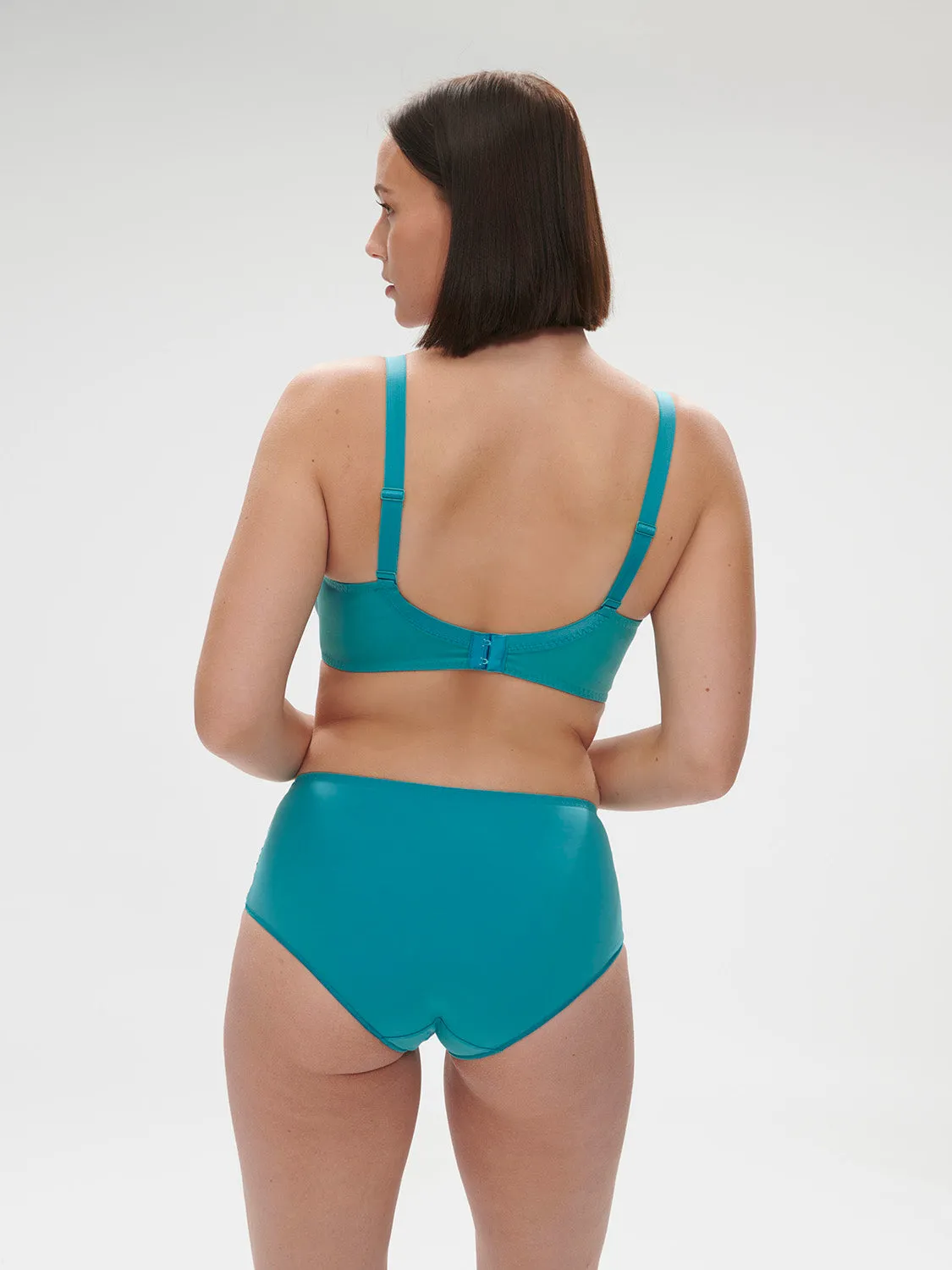 Delice Full Coverage Plunge - Atoll Blue