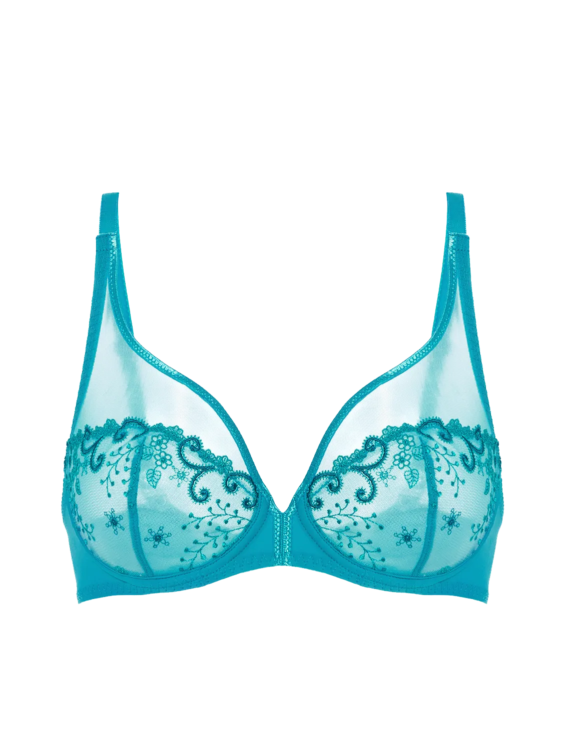 Delice Full Coverage Plunge - Atoll Blue