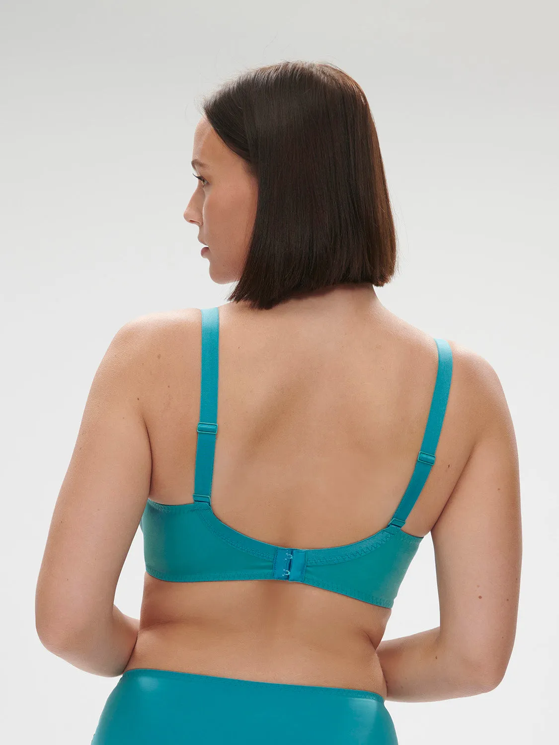 Delice Full Coverage Plunge - Atoll Blue