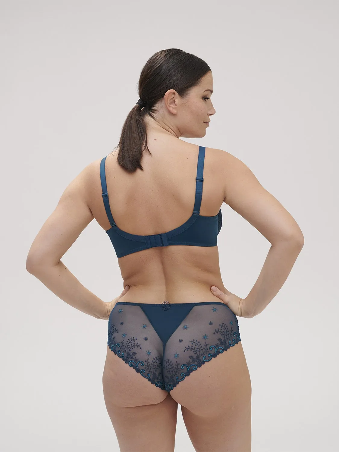 Delice Full Coverage Plunge - Prestige Blue