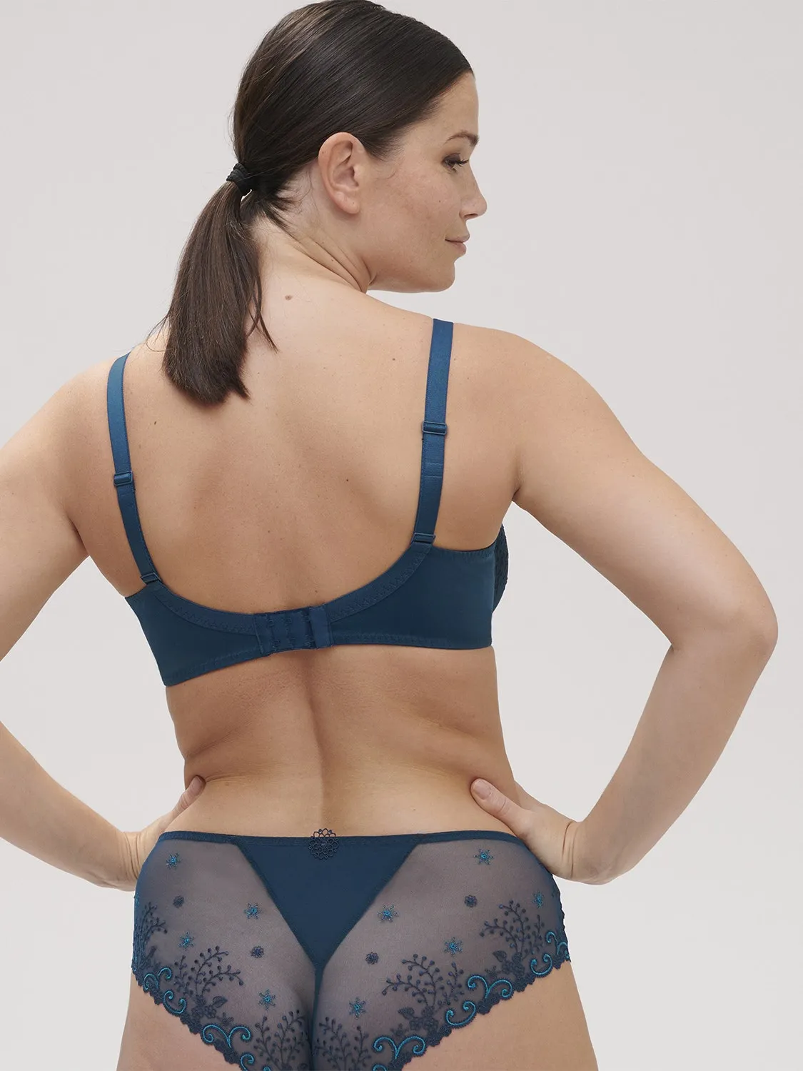Delice Full Coverage Plunge - Prestige Blue