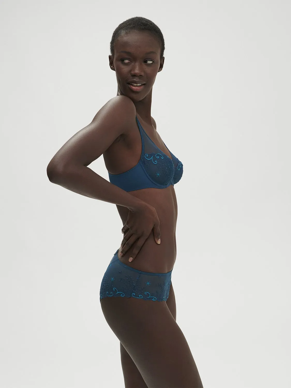 Delice Full Coverage Plunge - Prestige Blue