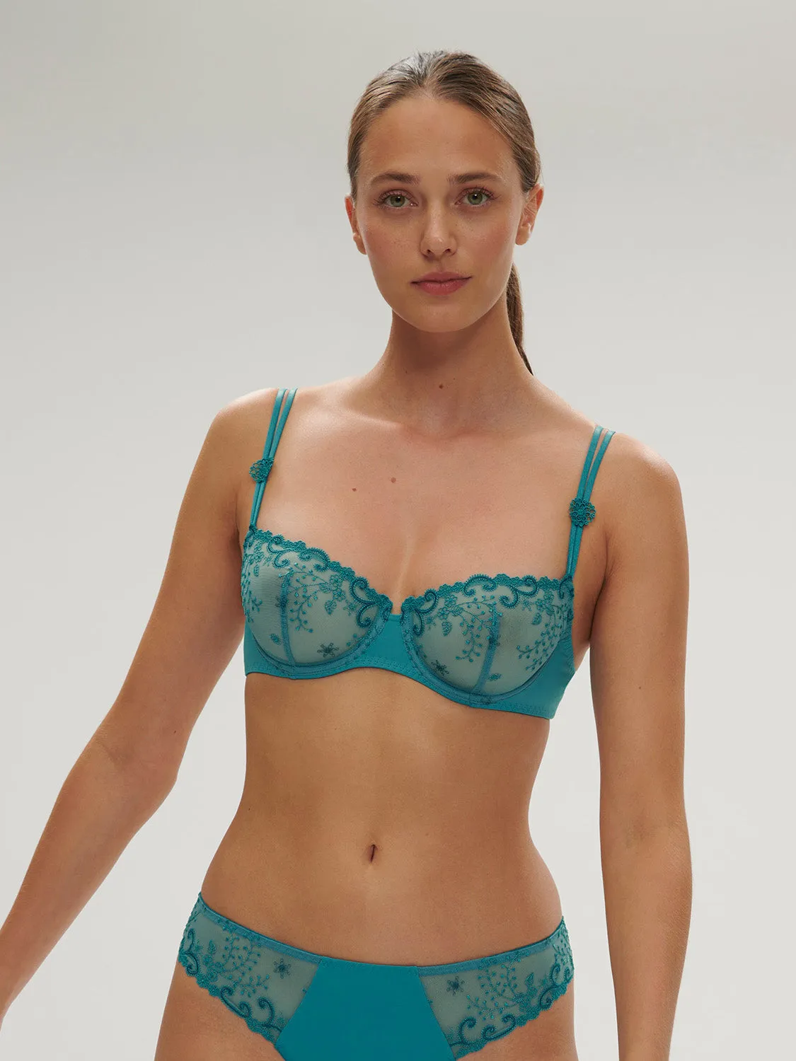Delice Sheer Demi - Atoll Blue
