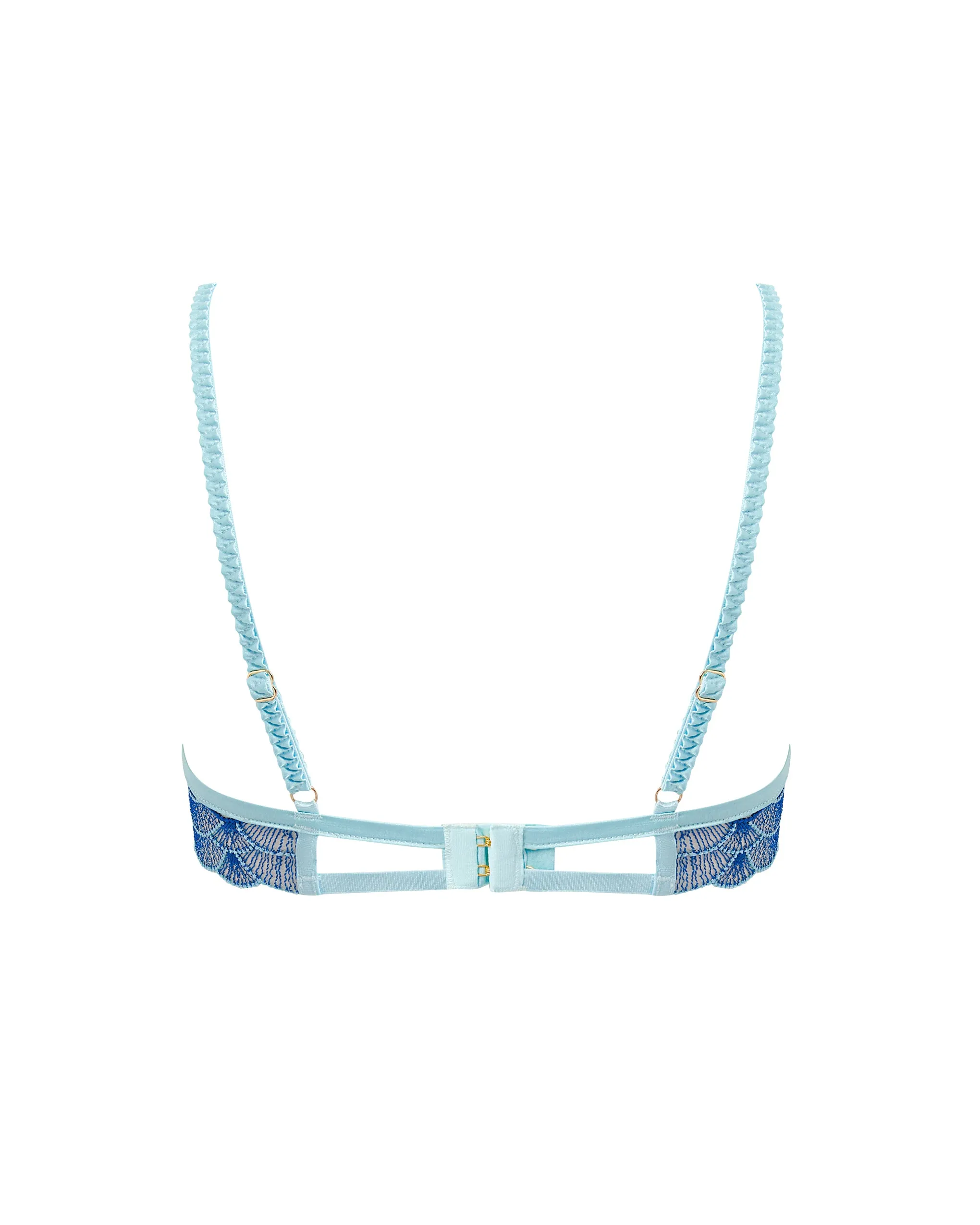 Elina Wired Bra Egyptian Blue/Island Paradise Blue/Sheer