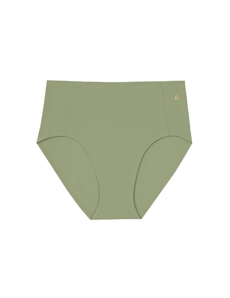 Evelyn & Bobbie High-Waisted Retro Bikini EB1704 Matcha