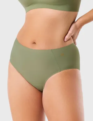 Evelyn & Bobbie High-Waisted Retro Bikini EB1704 Matcha