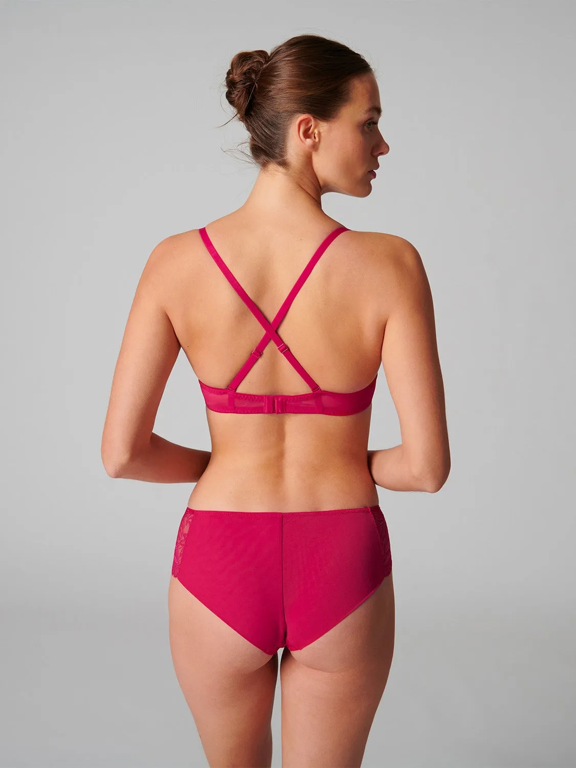 Exotica Full Coverage Plunge - Raspberry