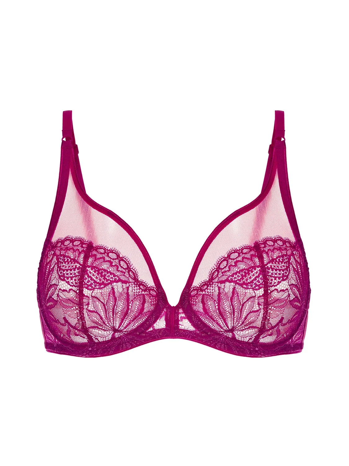 Exotica Full Coverage Plunge - Raspberry