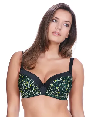 Freya Pin UP AA5092 Black Underwire Padded Half Cup Bra