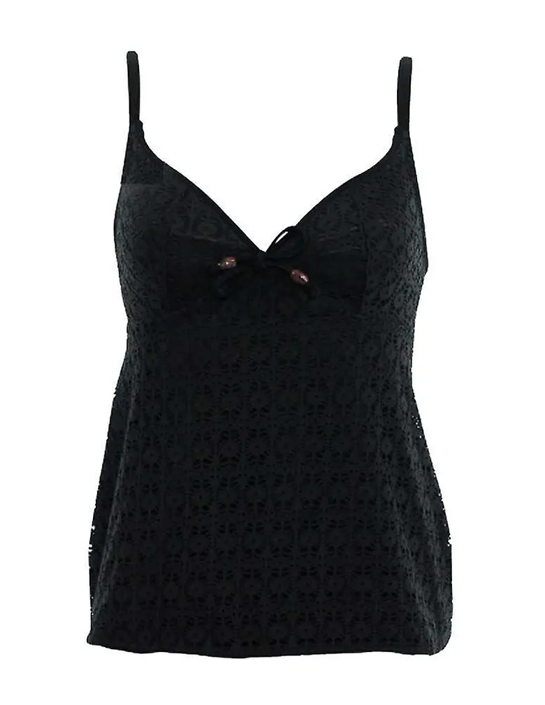 Freya Swim Spirit AS3906 Swimwear Black Soft Cup Plunge Tankini Top