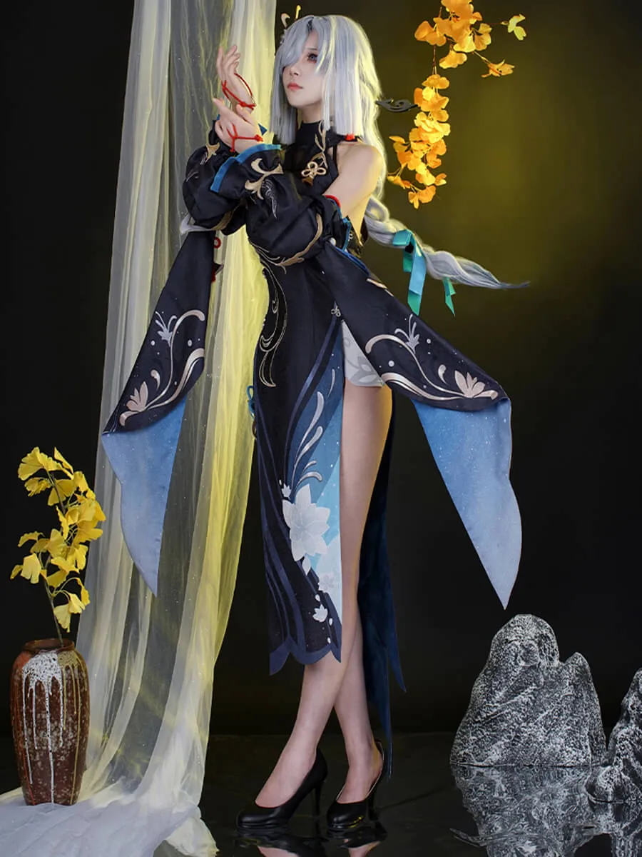 Game Shenhe Fancy Dress Outfit