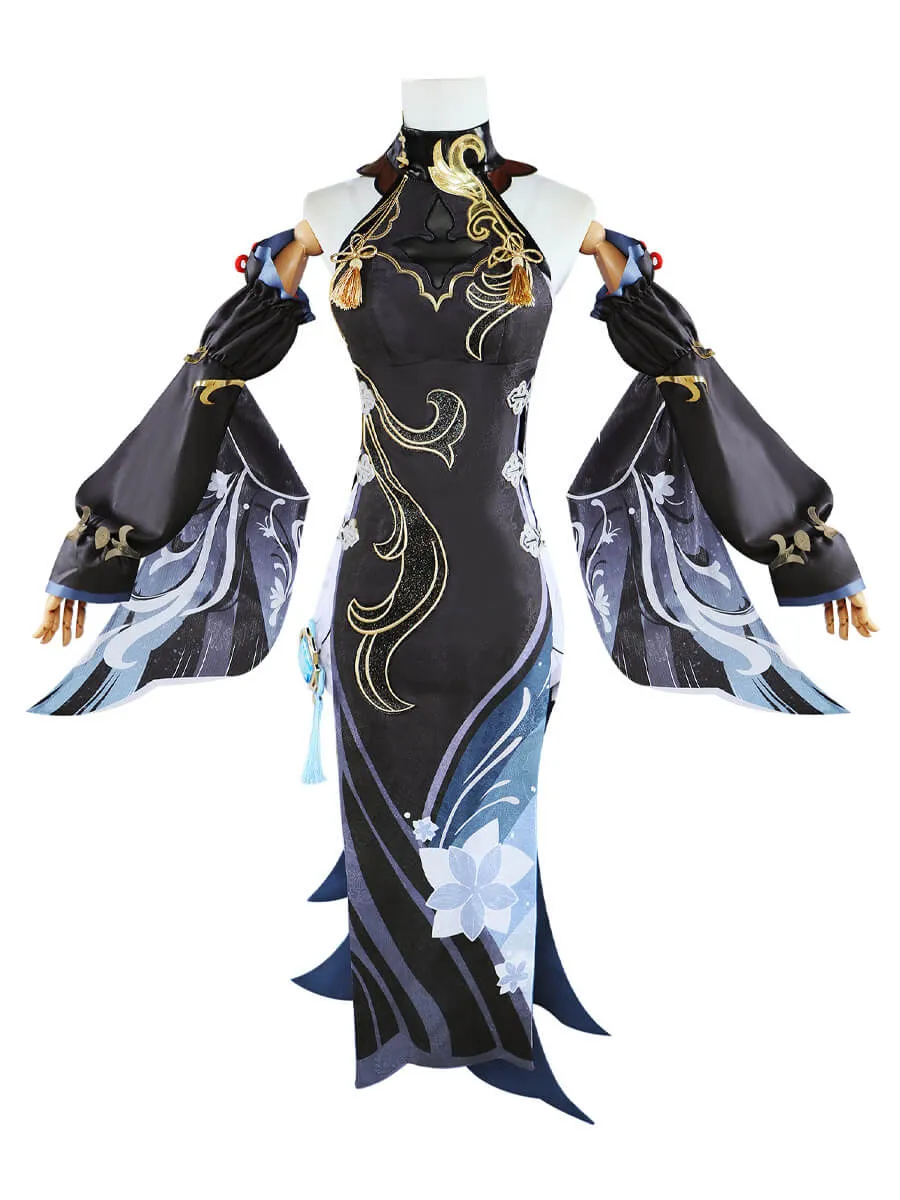 Game Shenhe Fancy Dress Outfit
