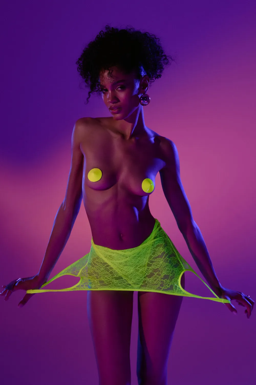 Les Ftiches Nipple Covers Yellow