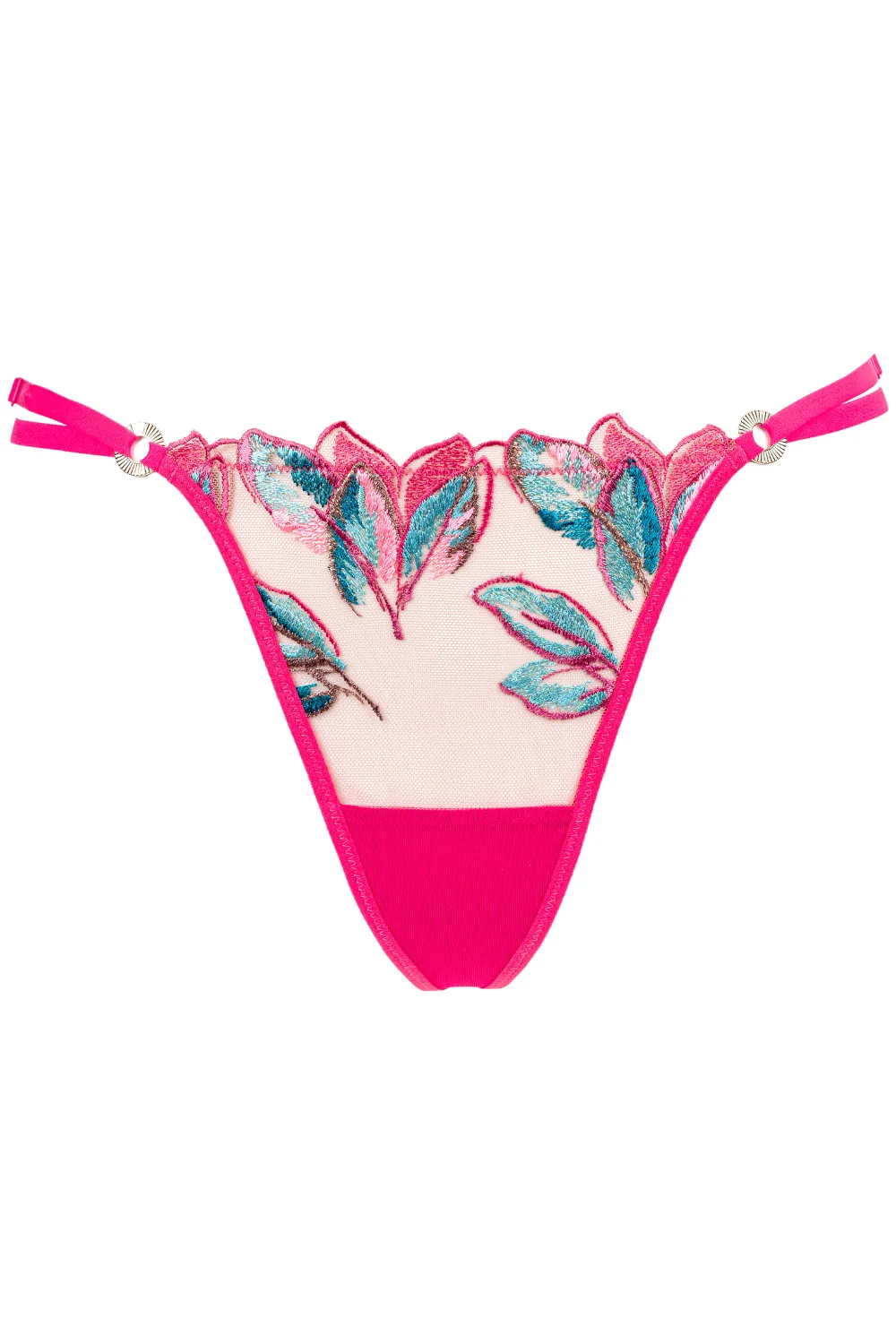Oiseau de Paradis Mini Thong in Cherry