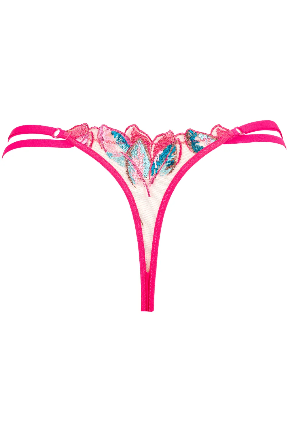 Oiseau de Paradis Mini Thong in Cherry