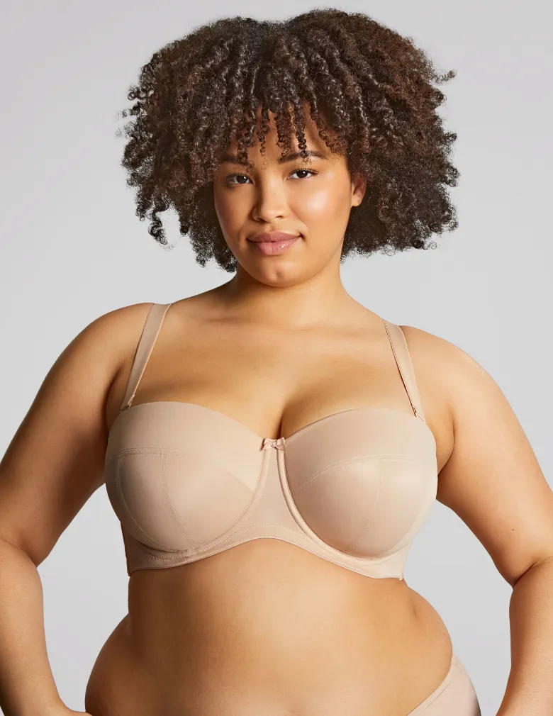 Panache Sculptresse Dana 9670 Linen Molded Strapless Bra