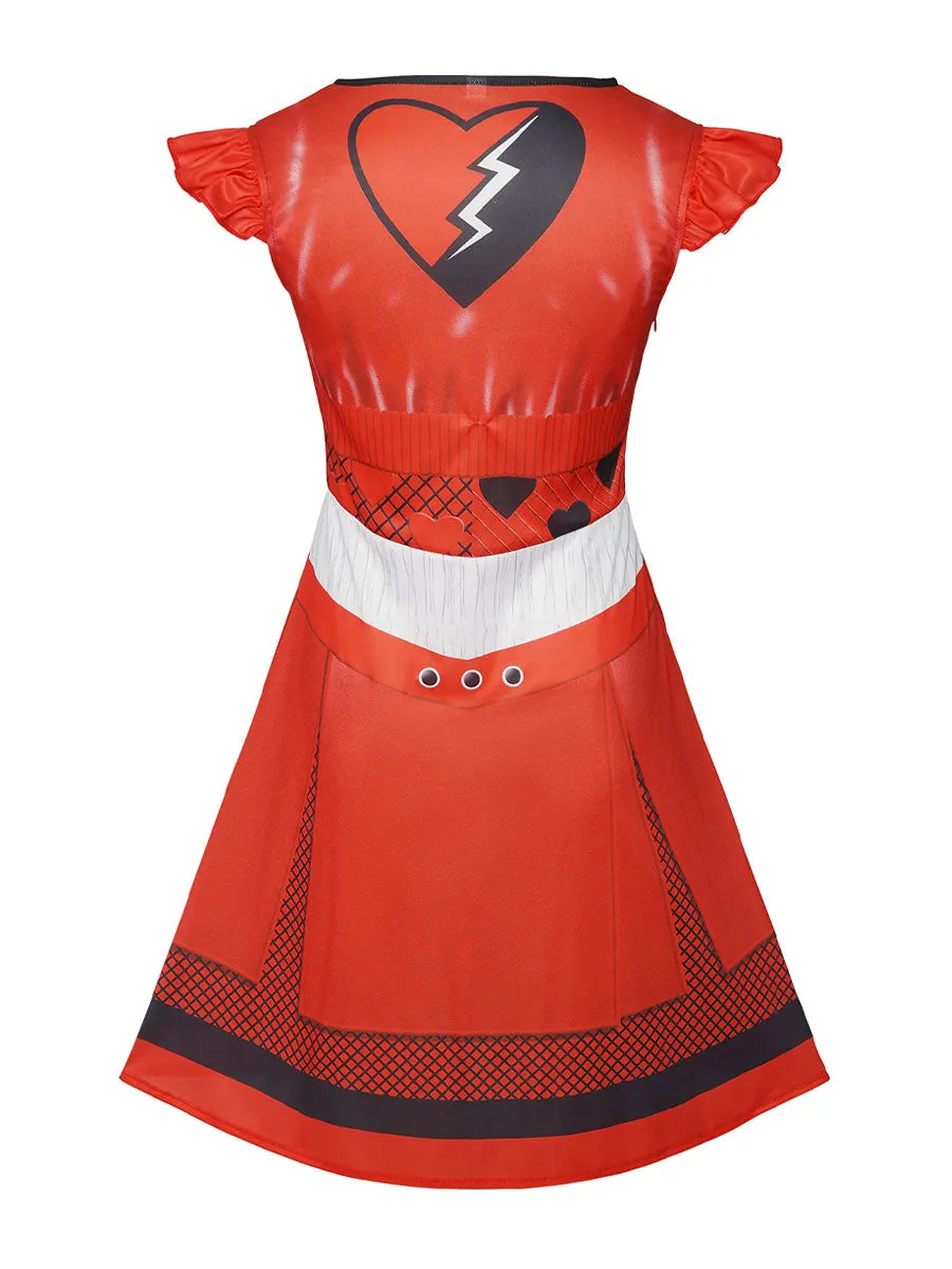 Princess Red Dress for Adult and Girls