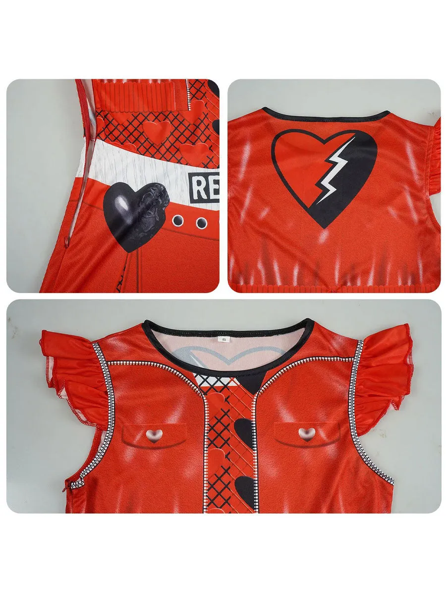 Princess Red Dress for Adult and Girls