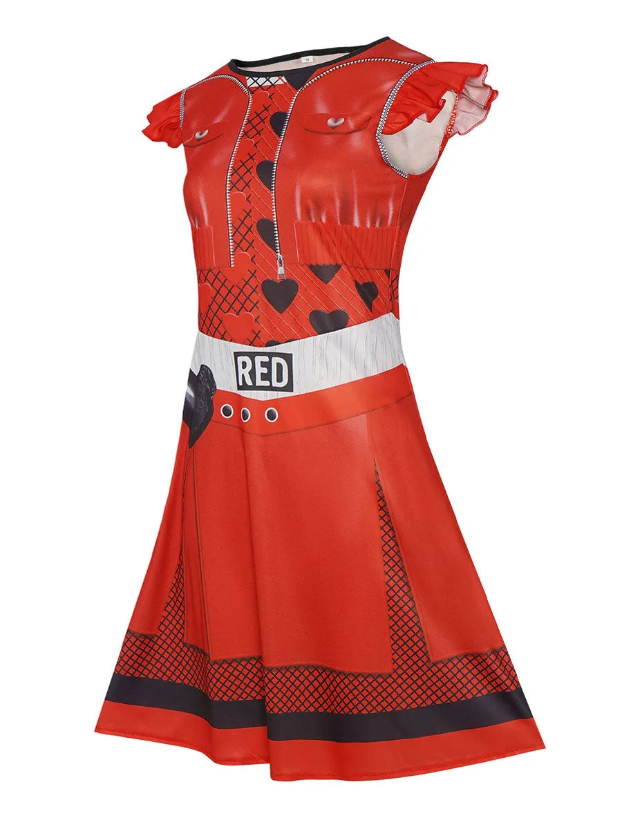 Princess Red Dress for Adult and Girls