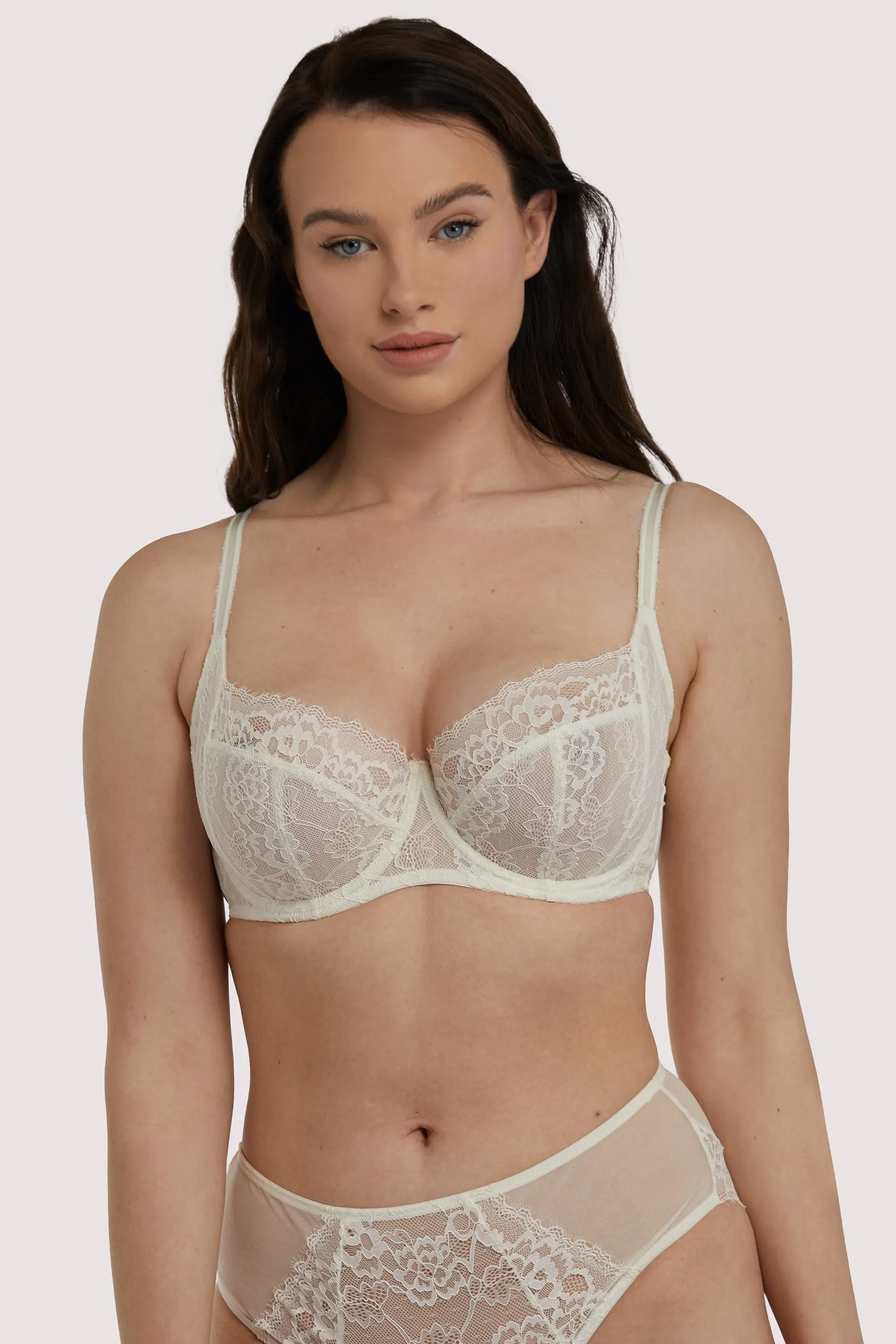 Rosalyn Ivory Full Coverage Bra