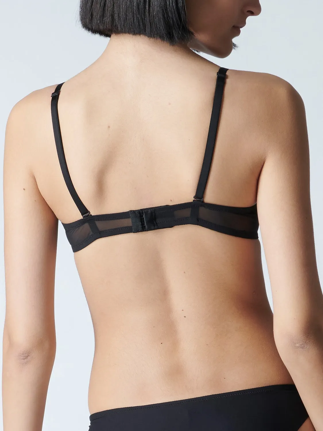 Singuliere Full Coverage Plunge - Black