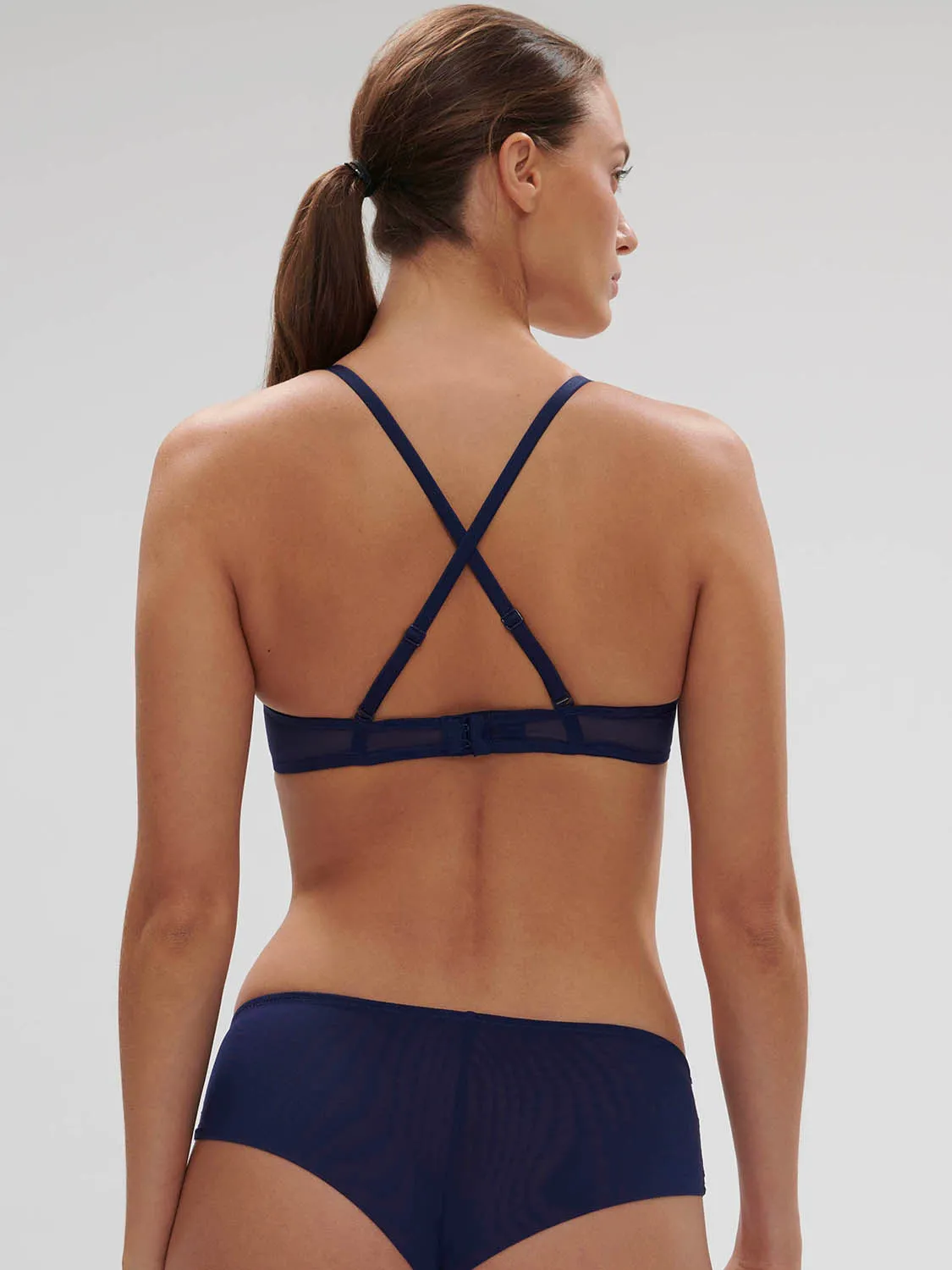 Singuliere Full Coverage Plunge - Midnight Blue