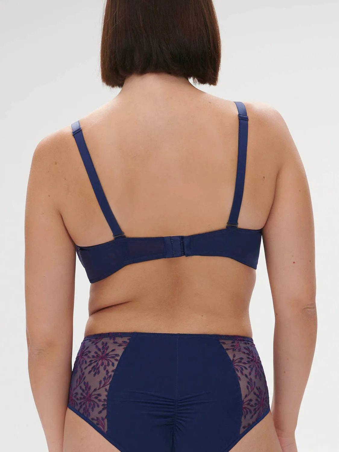 Singuliere Full Coverage Plunge - Midnight Blue