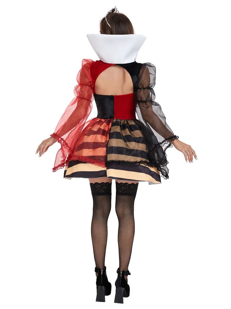 Villain Queen Fancy Dress Costume