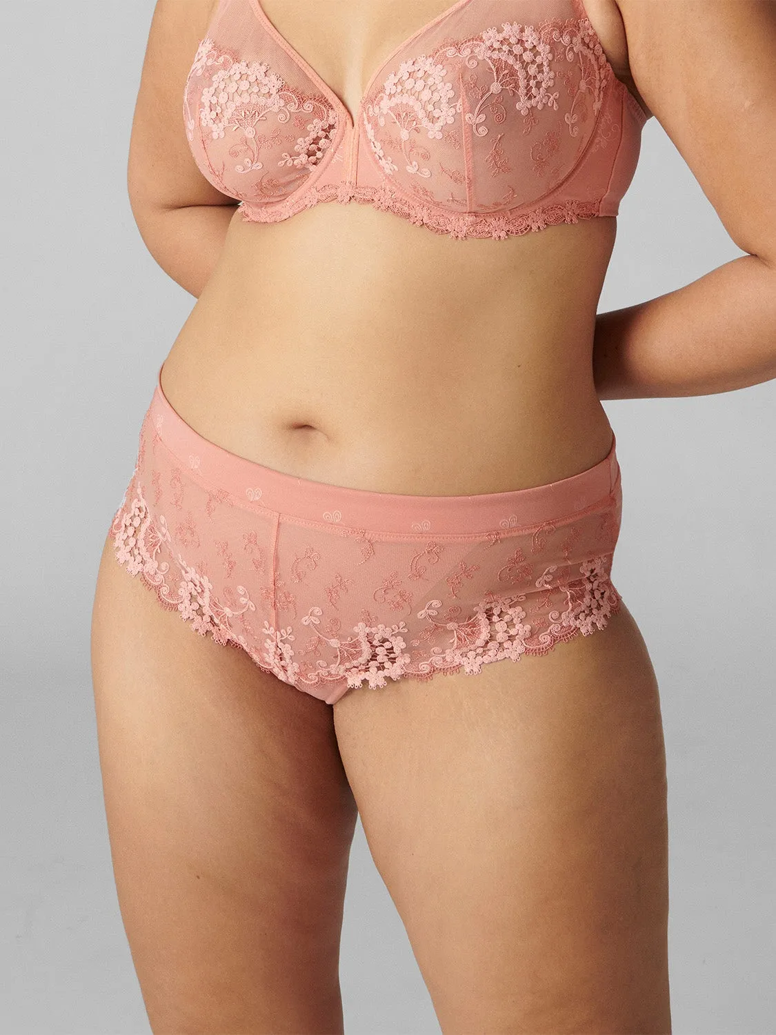 Wish Boyshort - Ginger Pink